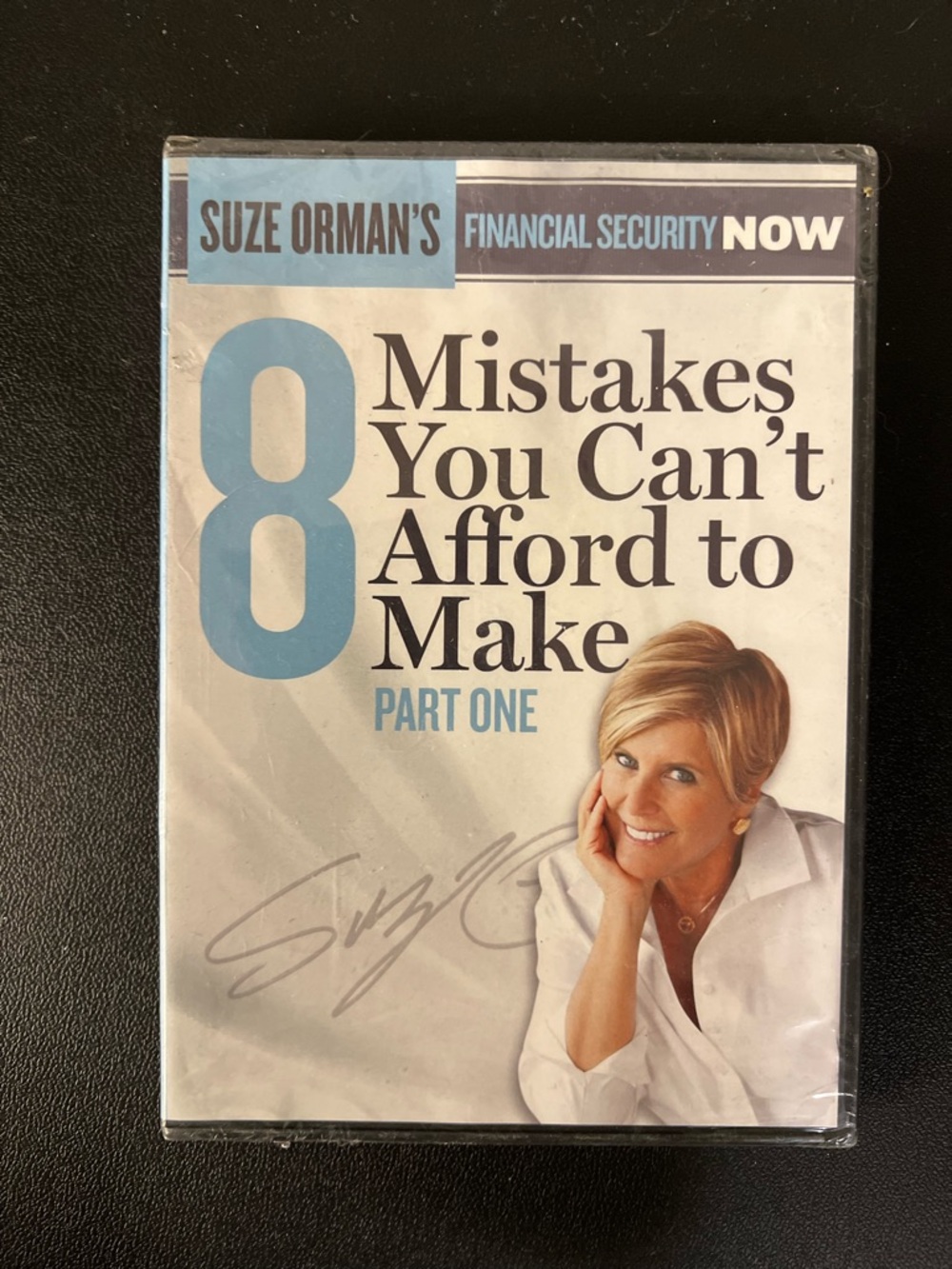 Suze Orman's 8 Mistakes You Can't Afford to Make Part One (DVD, 2017) New Sealed